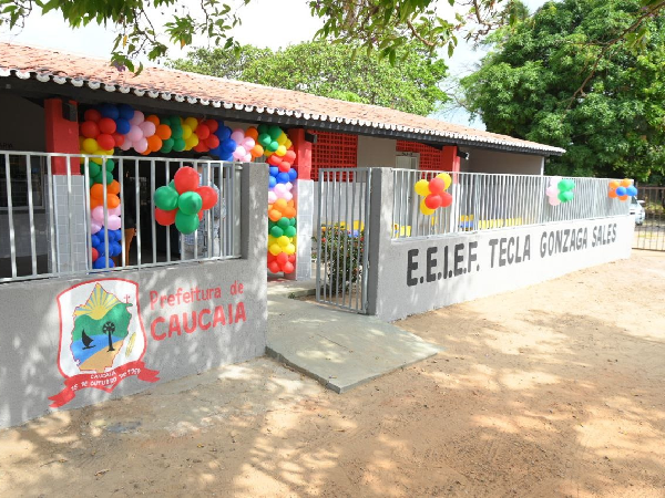 Mais de 160 escolas reformadas: Prefeitura de Caucaia entrega Escola Tecla Gonzaga Sales